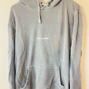 Gray Hoodie Sweater